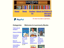 Tablet Screenshot of learnearly.com